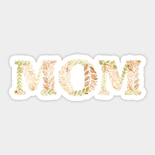 Mom in earth Sticker